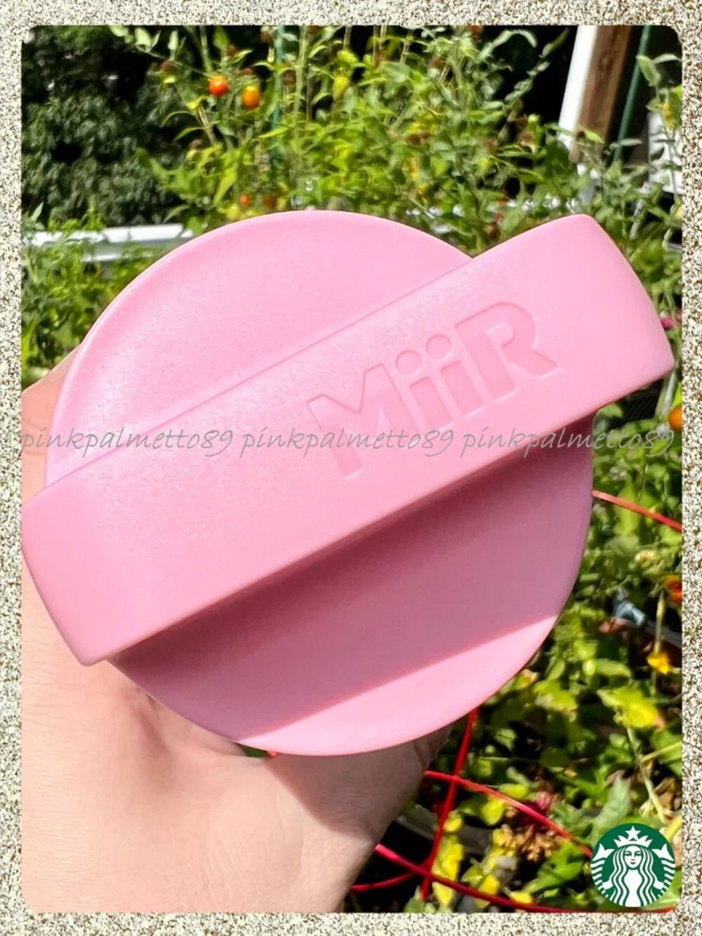 ✨🍓 NWT 2026 Starbucks x Miir 'Pink Drink' Strawberry SS 20oz Water Bottle